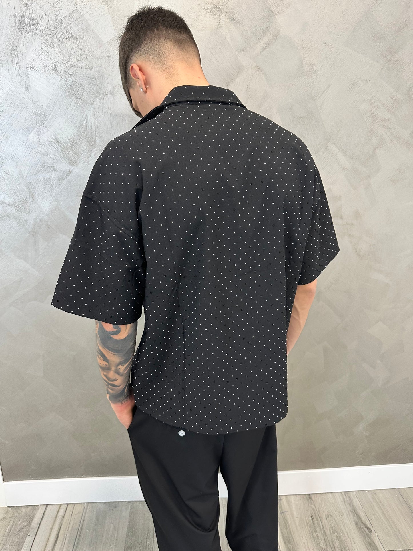 Camicia diamond black