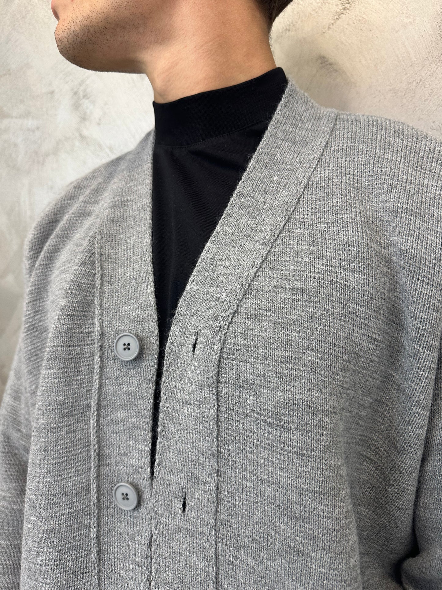 Cardigan tokyo grey