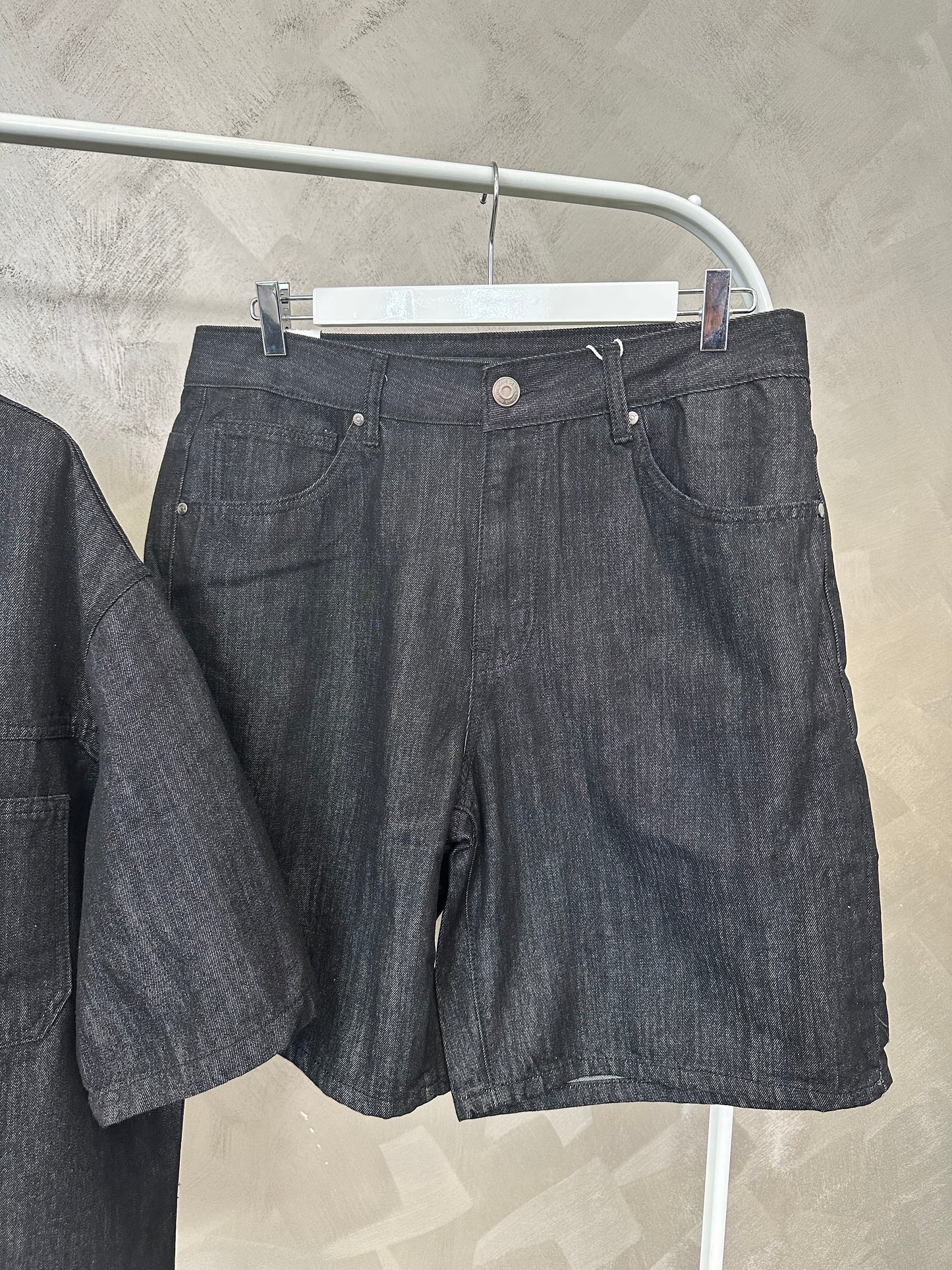 Completo jeans Black