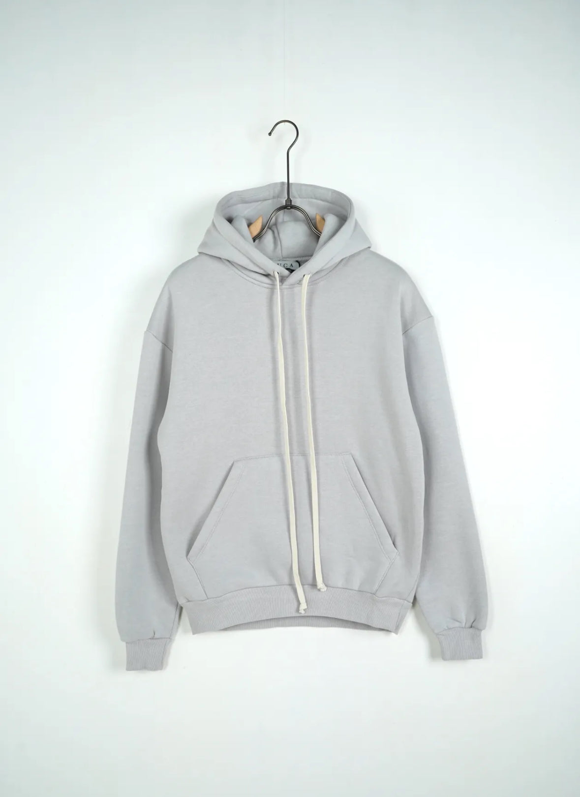 felpa doppio cotone grigio nike