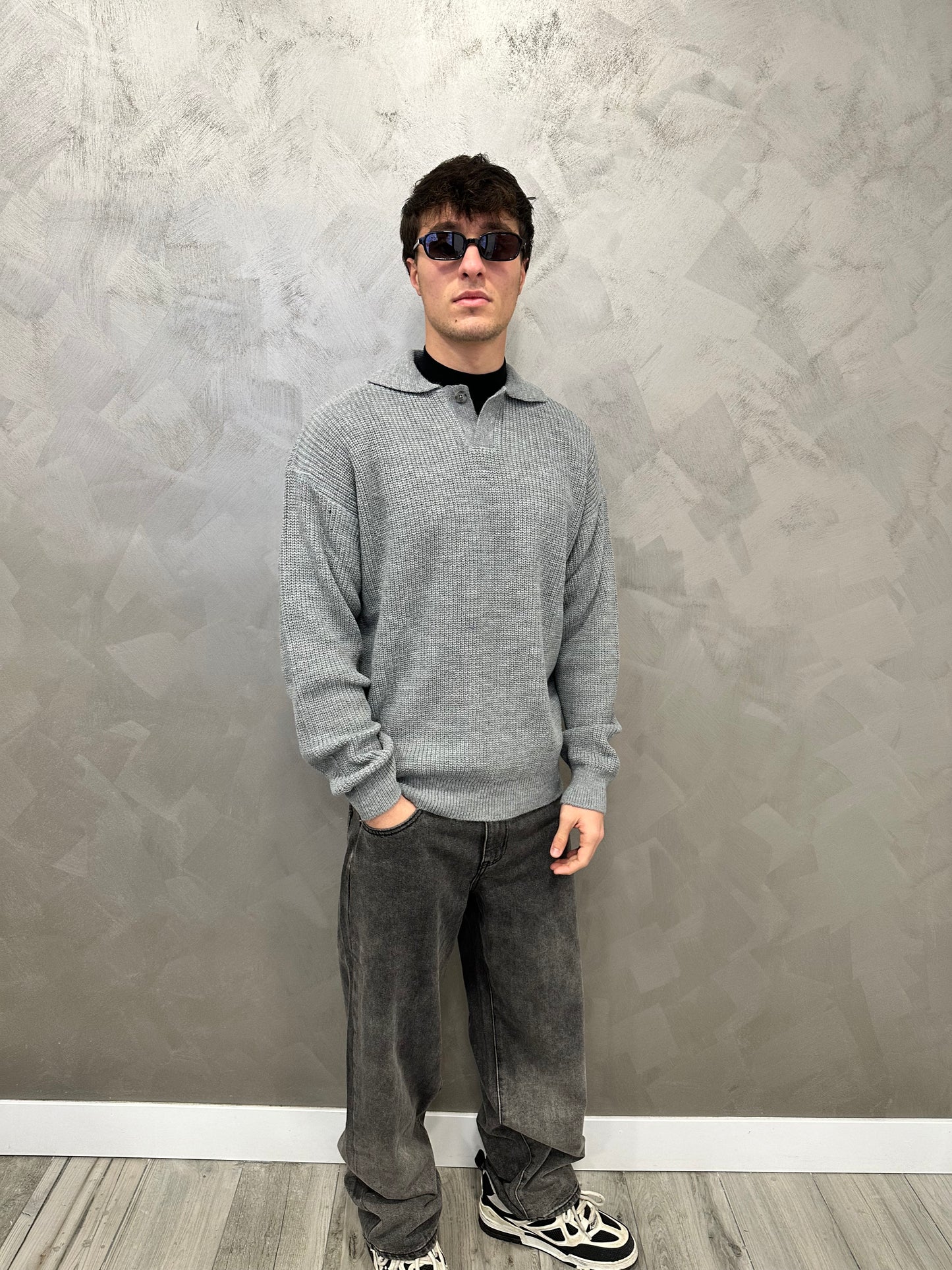 Maglione Berlino grigio