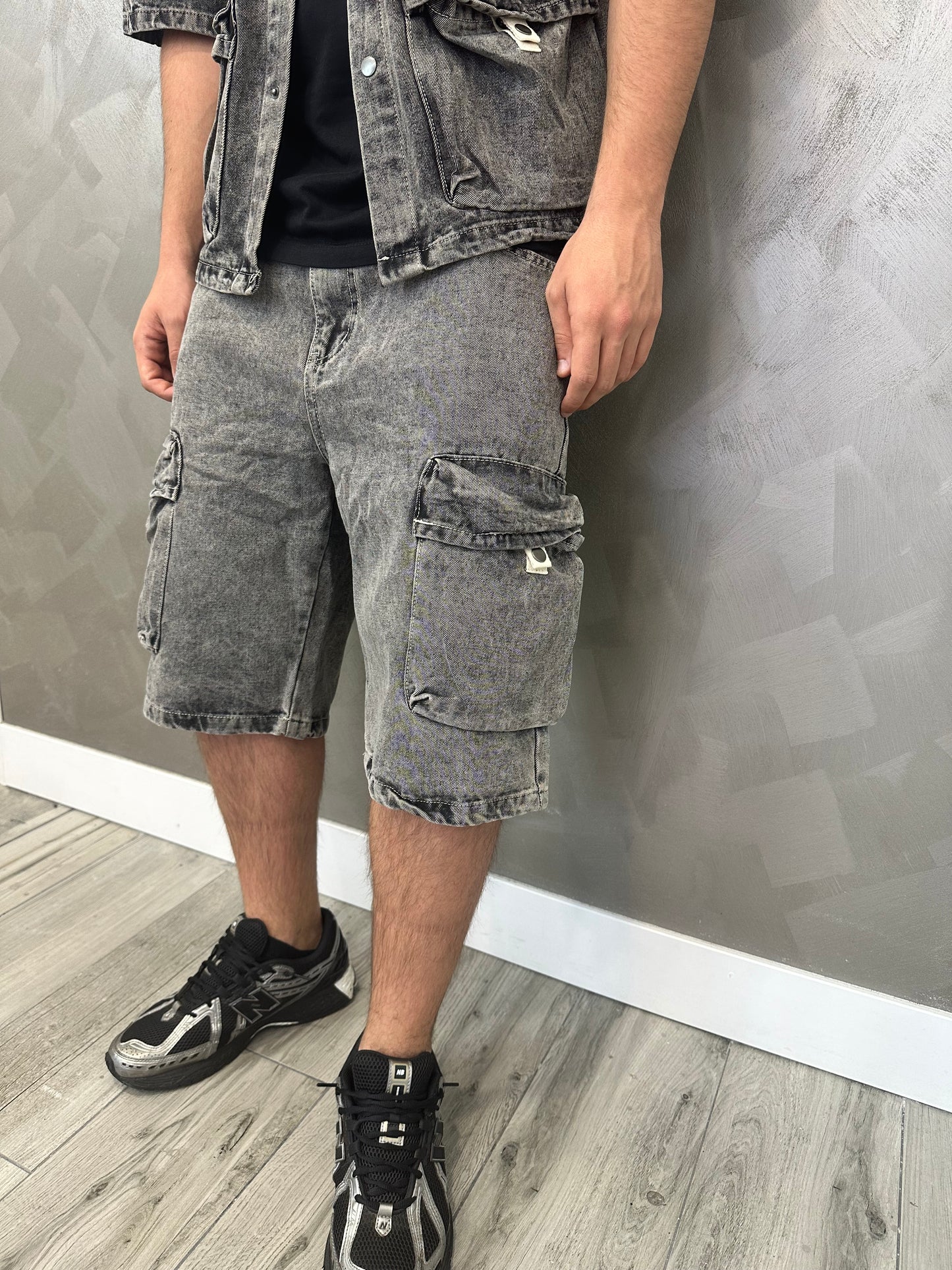 Completo multipocket light grey