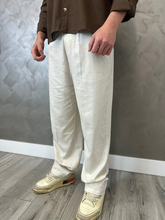 Pantalone Sabbia Linen