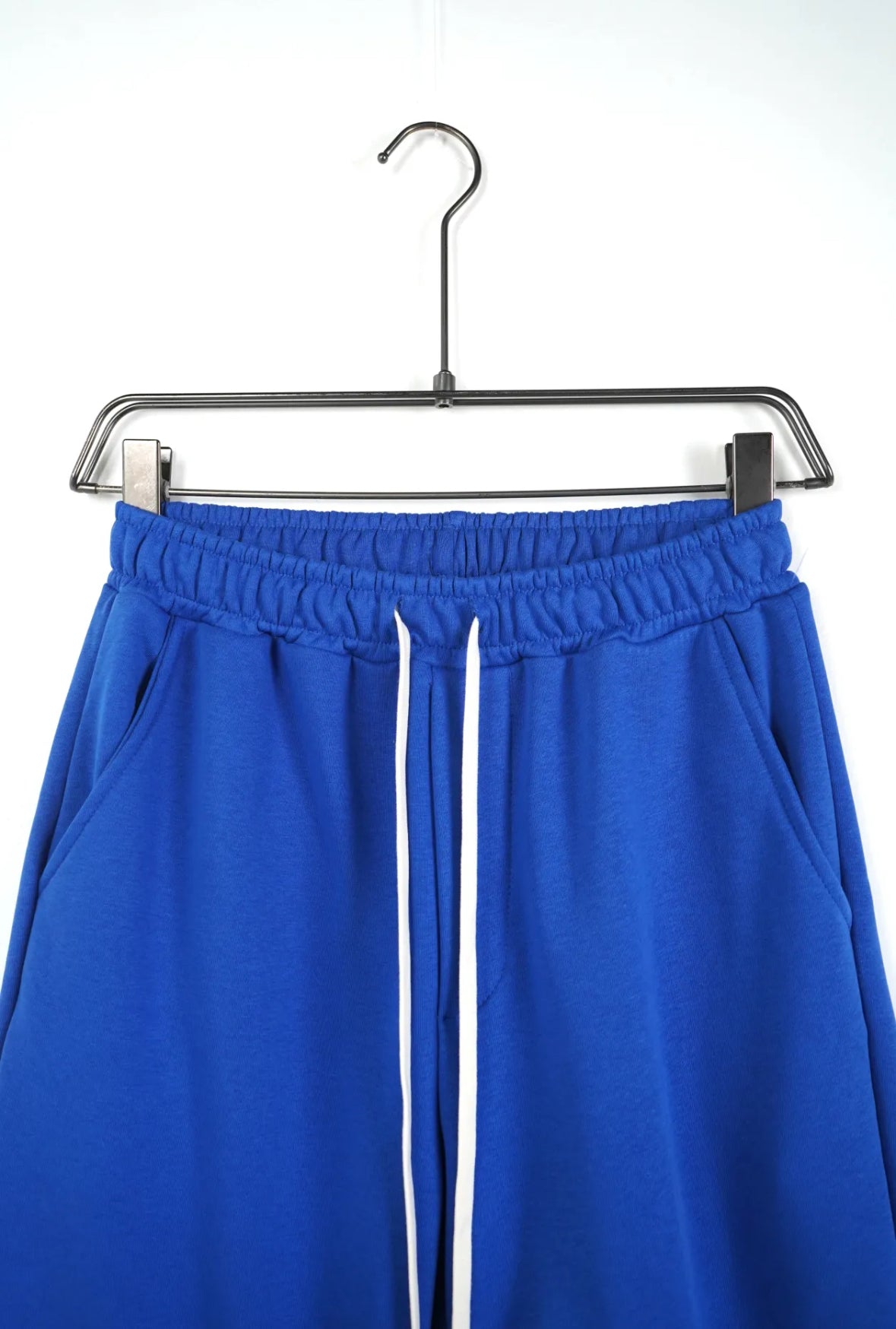 PANTALONCINO BLU COTONE