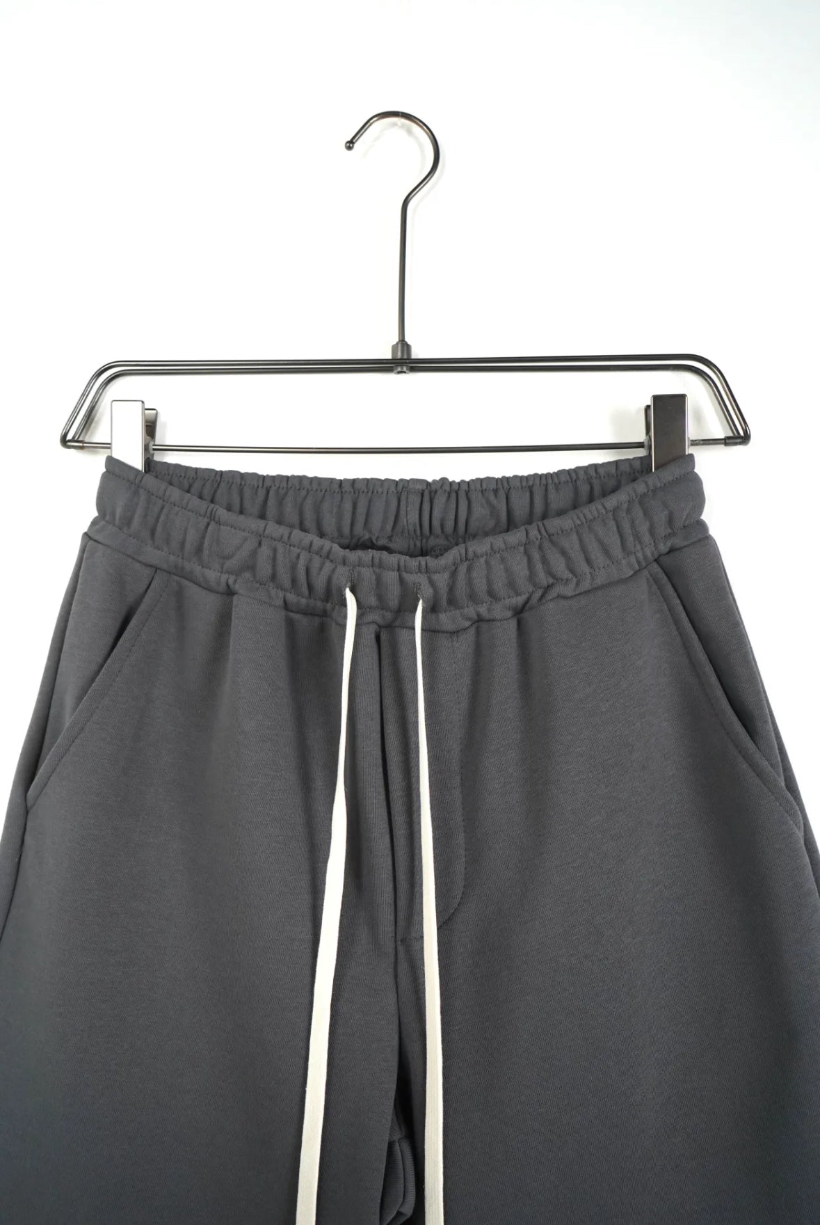 PANTALONCINO GRIGIO COTONE