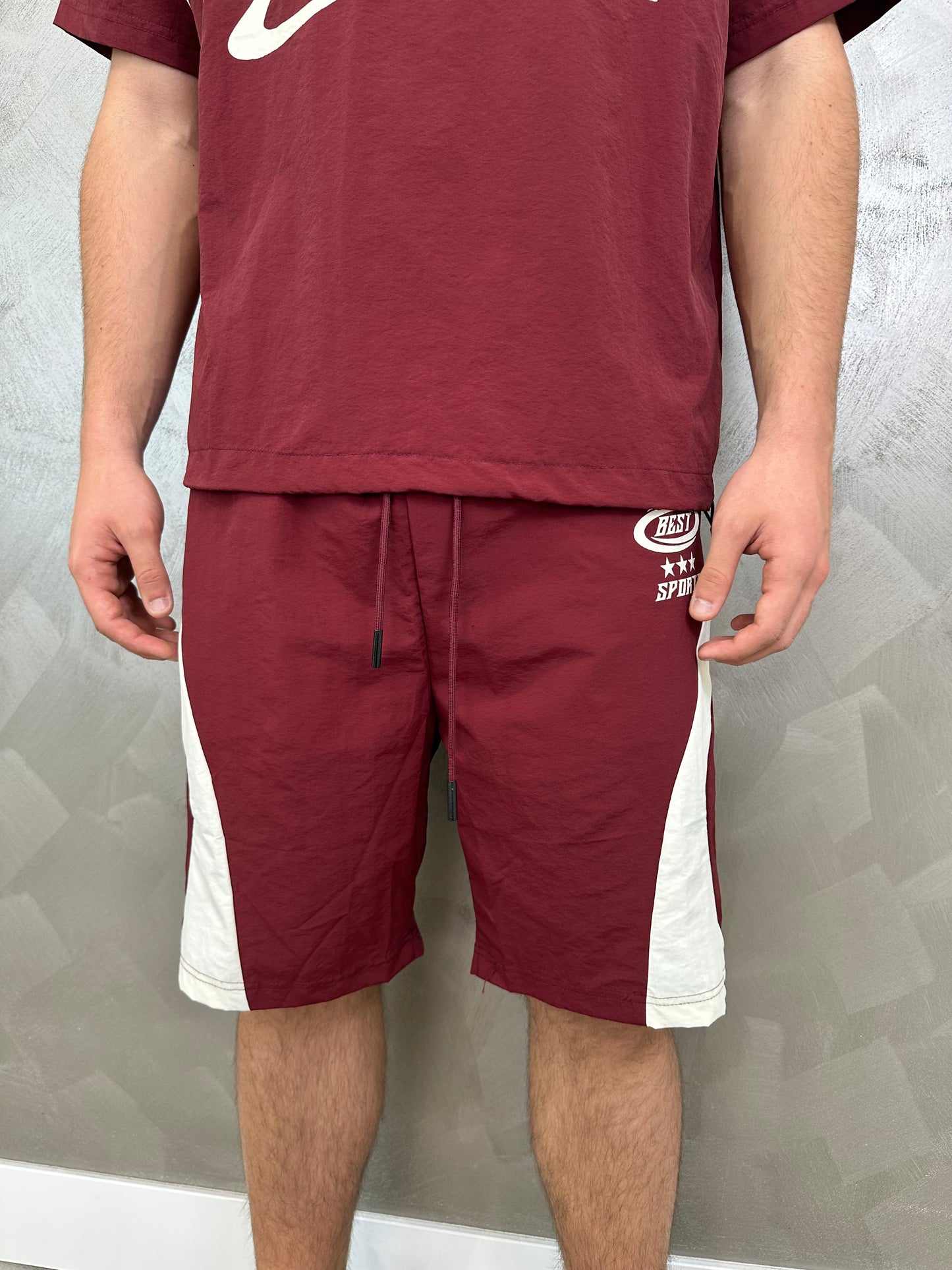 COMPLETO SPORTS BORDEUX 100% nylon