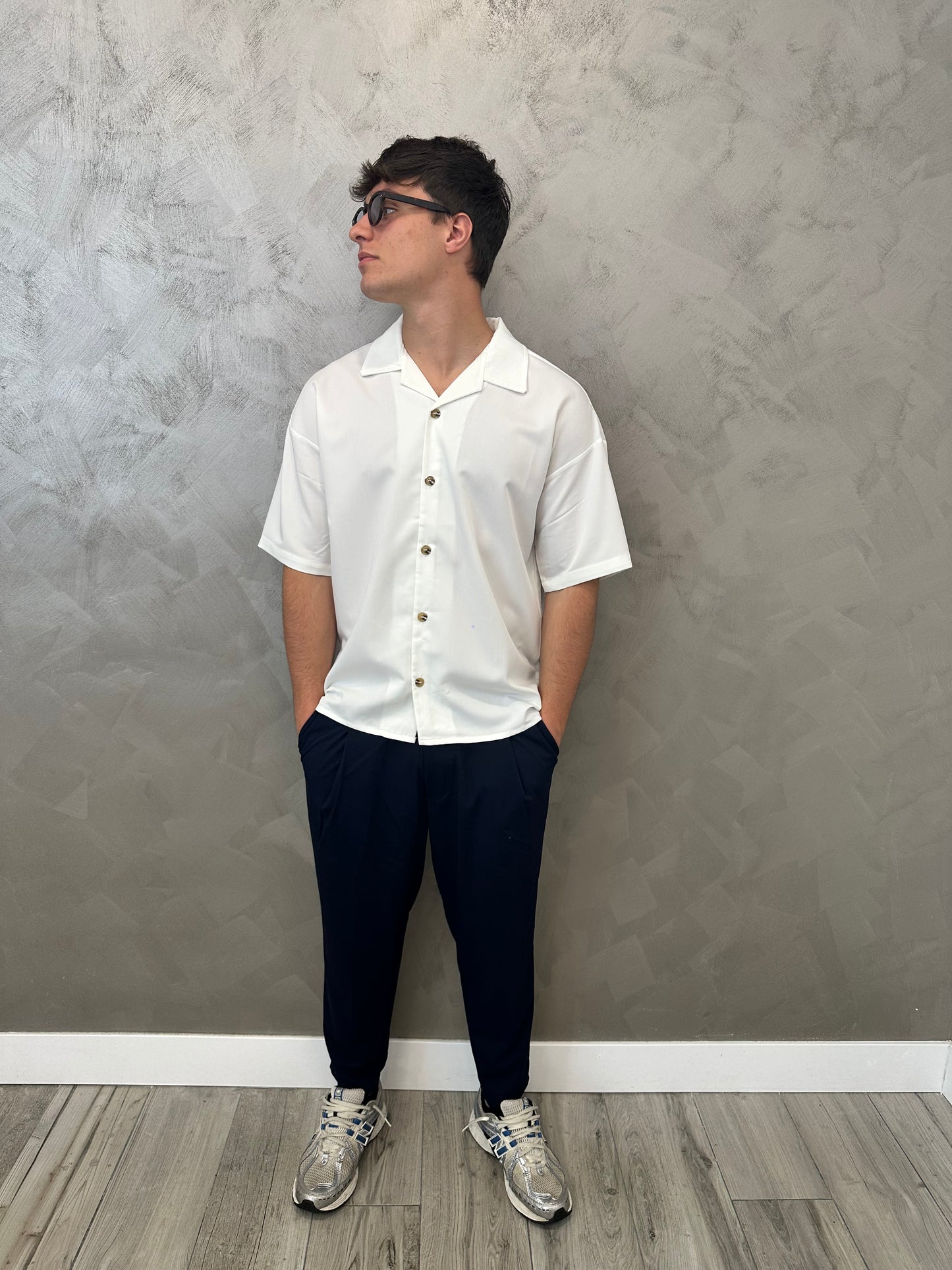 Camicia amalfi white