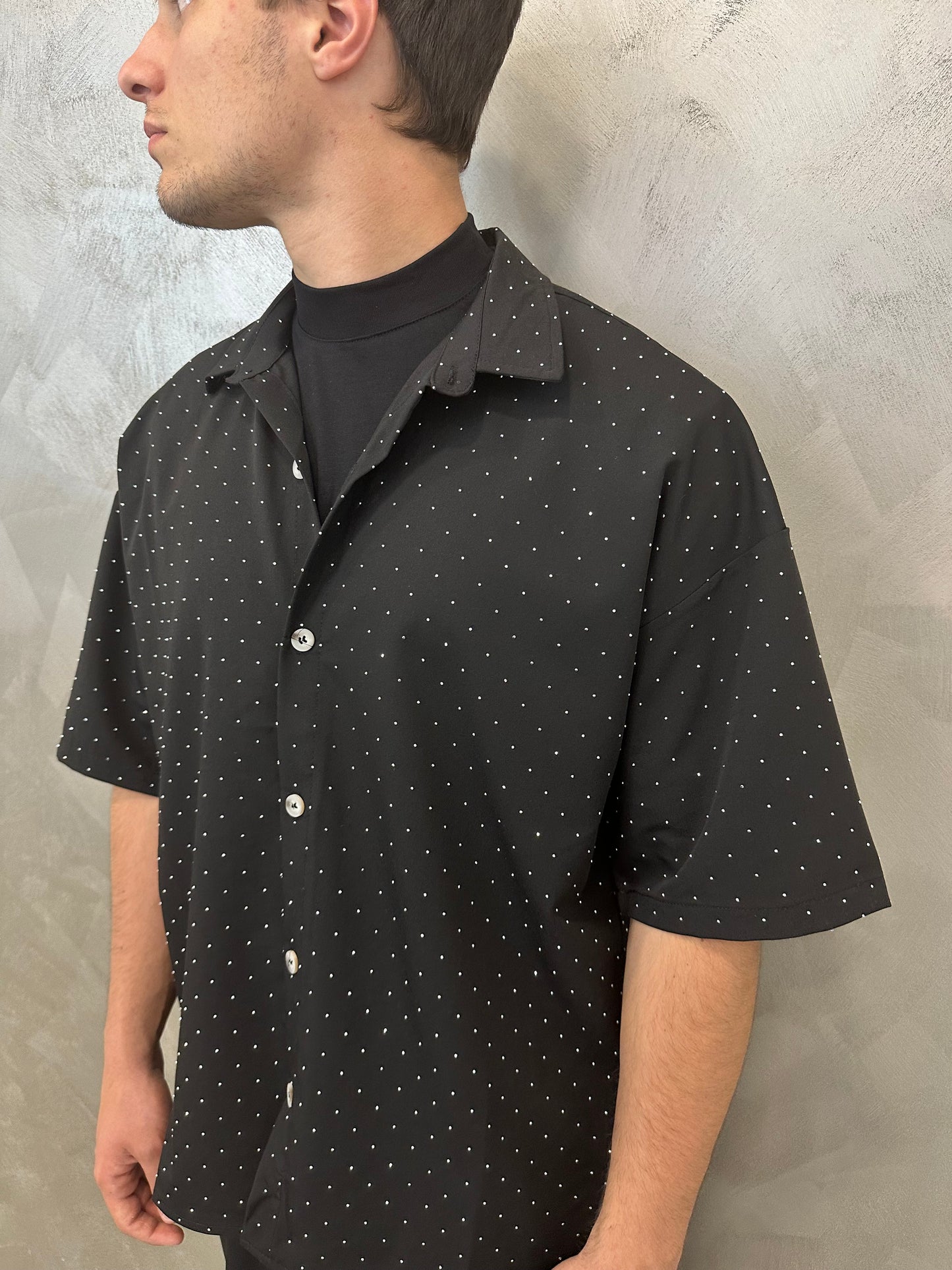 Camicia diamond black