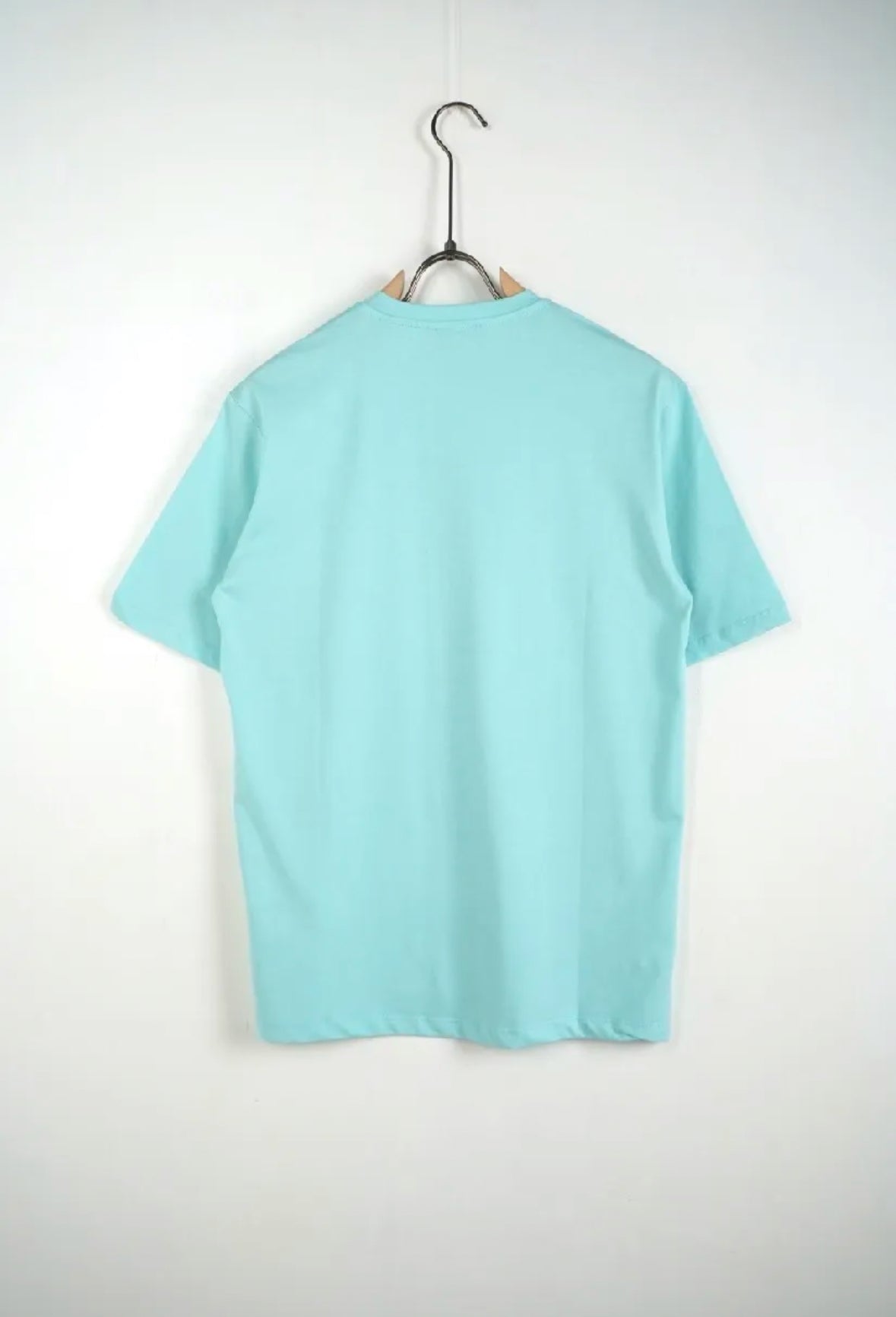 T-SHIRT SKY SEMI-OVER GIROCOLLO BASIC