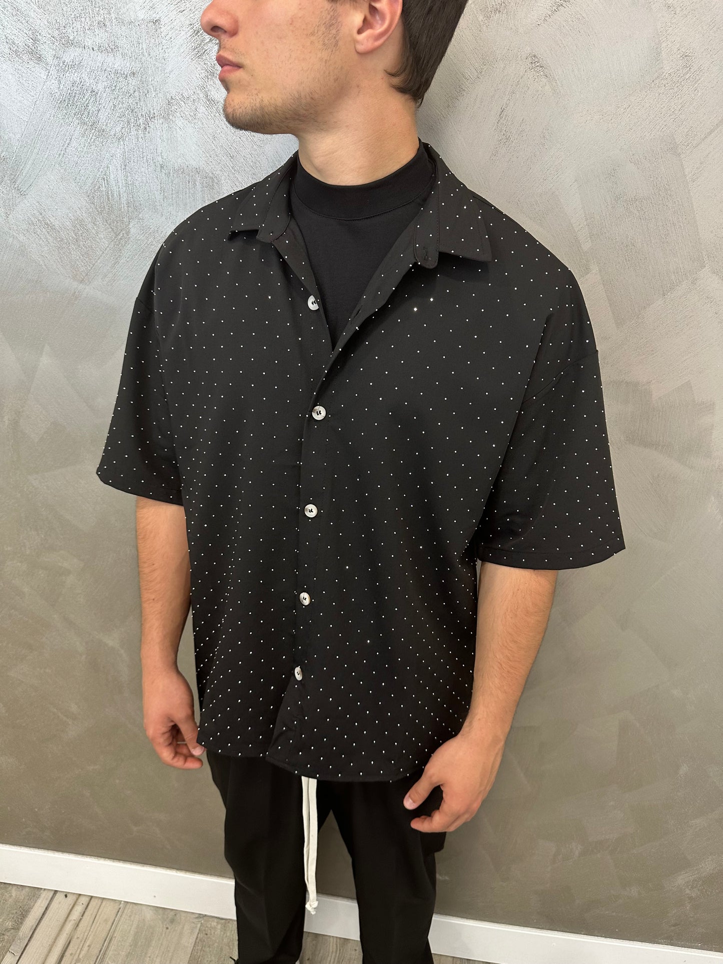 Camicia diamond black