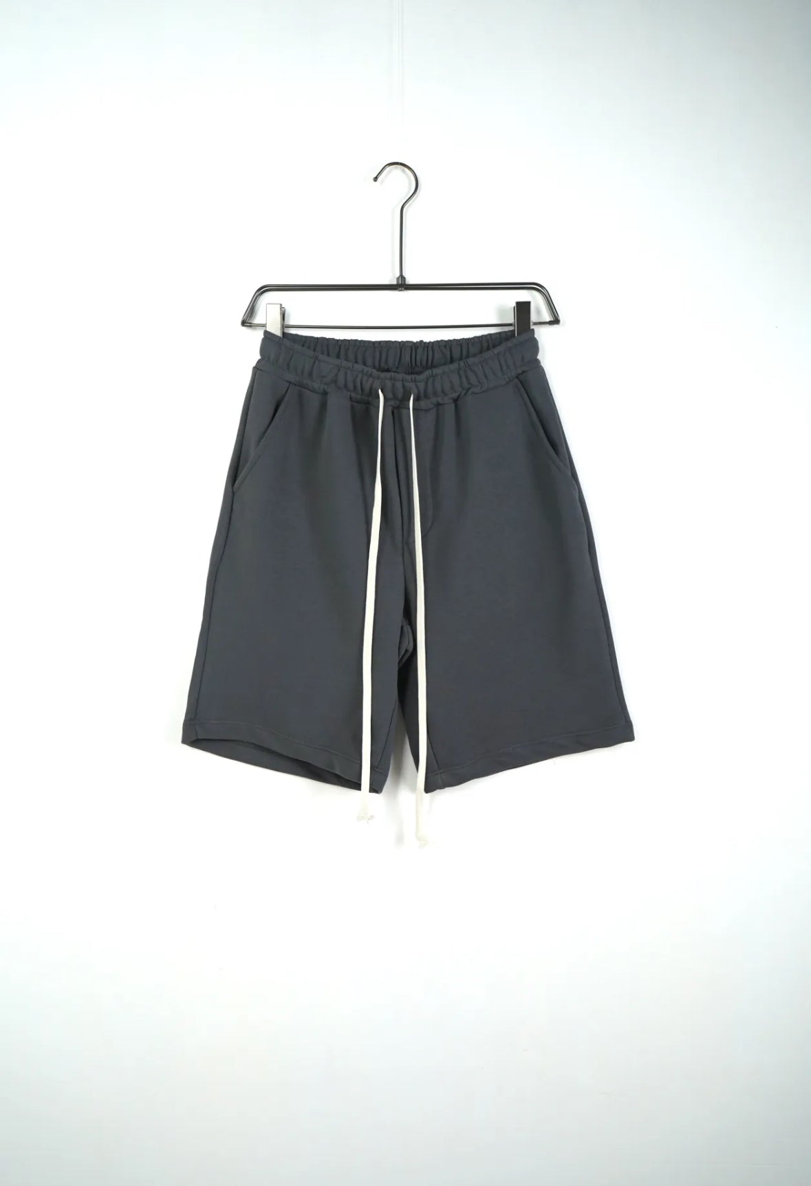 PANTALONCINO GRIGIO COTONE