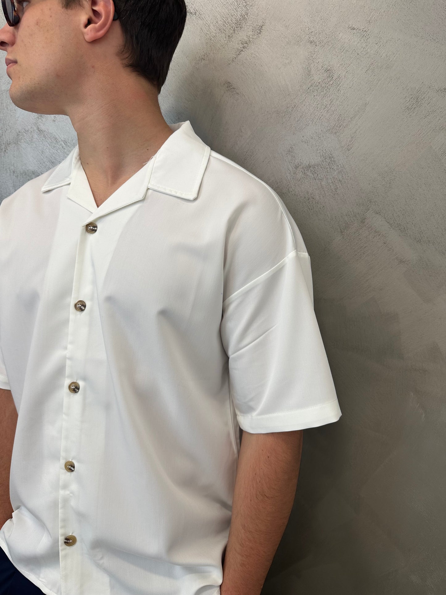 Camicia amalfi white