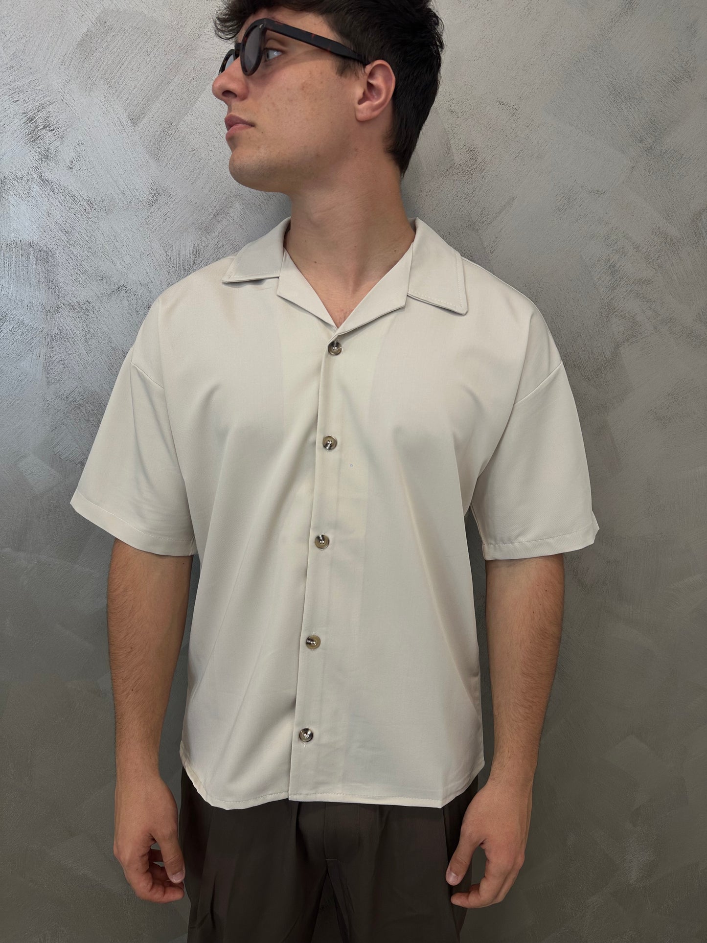 Camicia amalfi beige chiaro