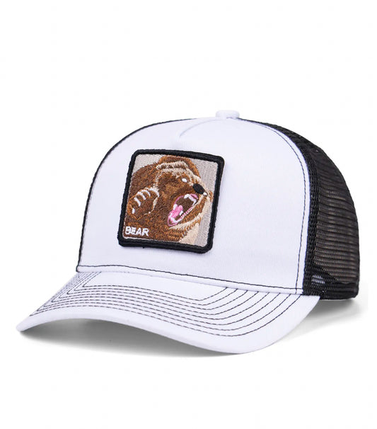 bear cap white