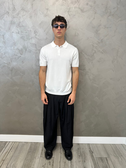 Polo Essential Bianca Regular Fit