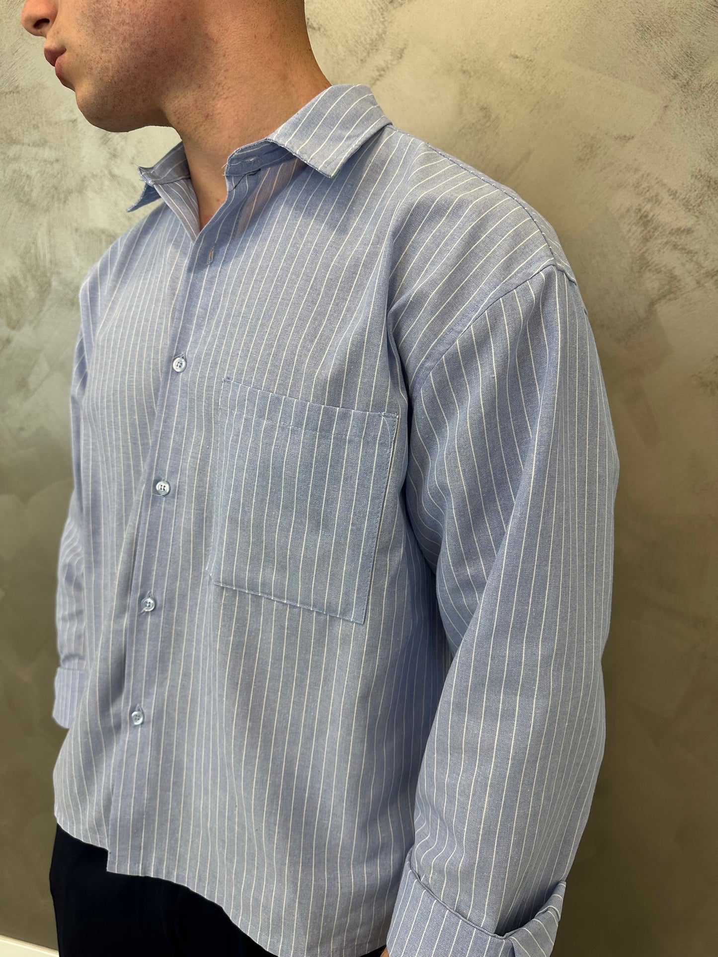 Camicia Amalfi Celeste