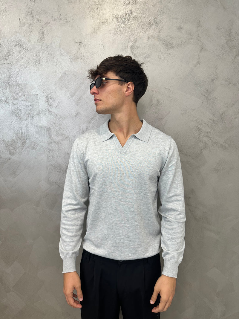 Polo elegant grey