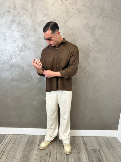 Camicia Desert Lino