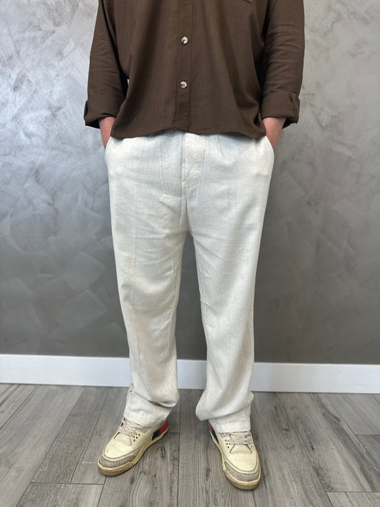 Pantalone Sabbia Linen