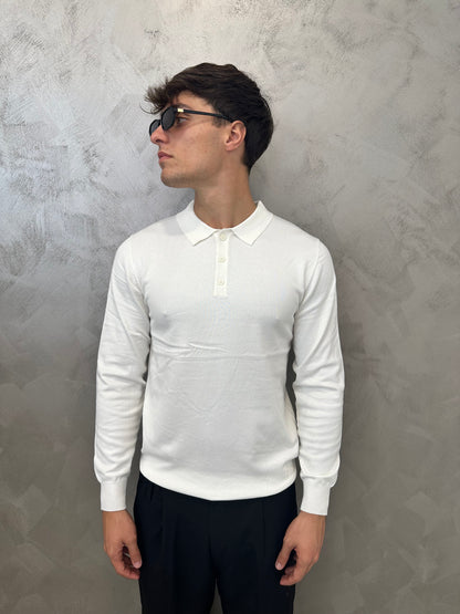 Polo classy white