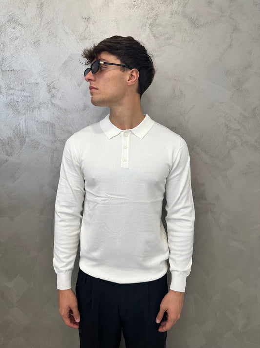 Polo classy white