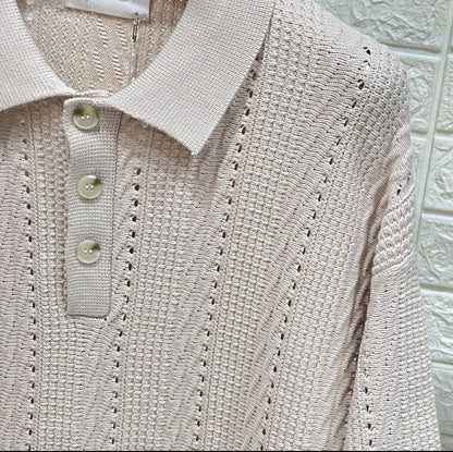 POLO SANTORINI BEIGE 2.0 (Vestibilità Oversize)