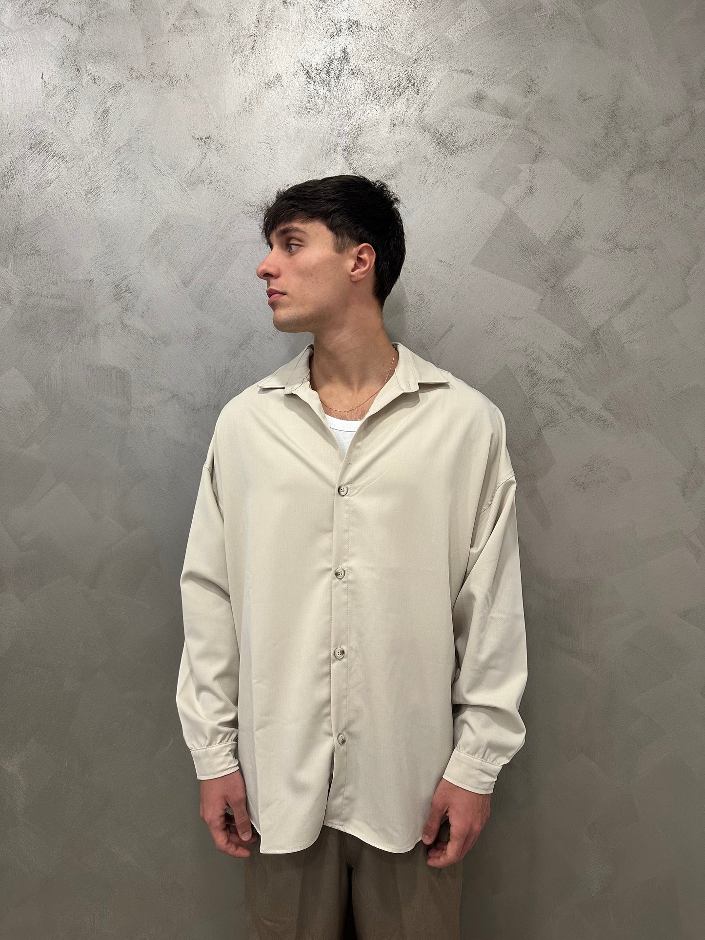 Camicia art panna