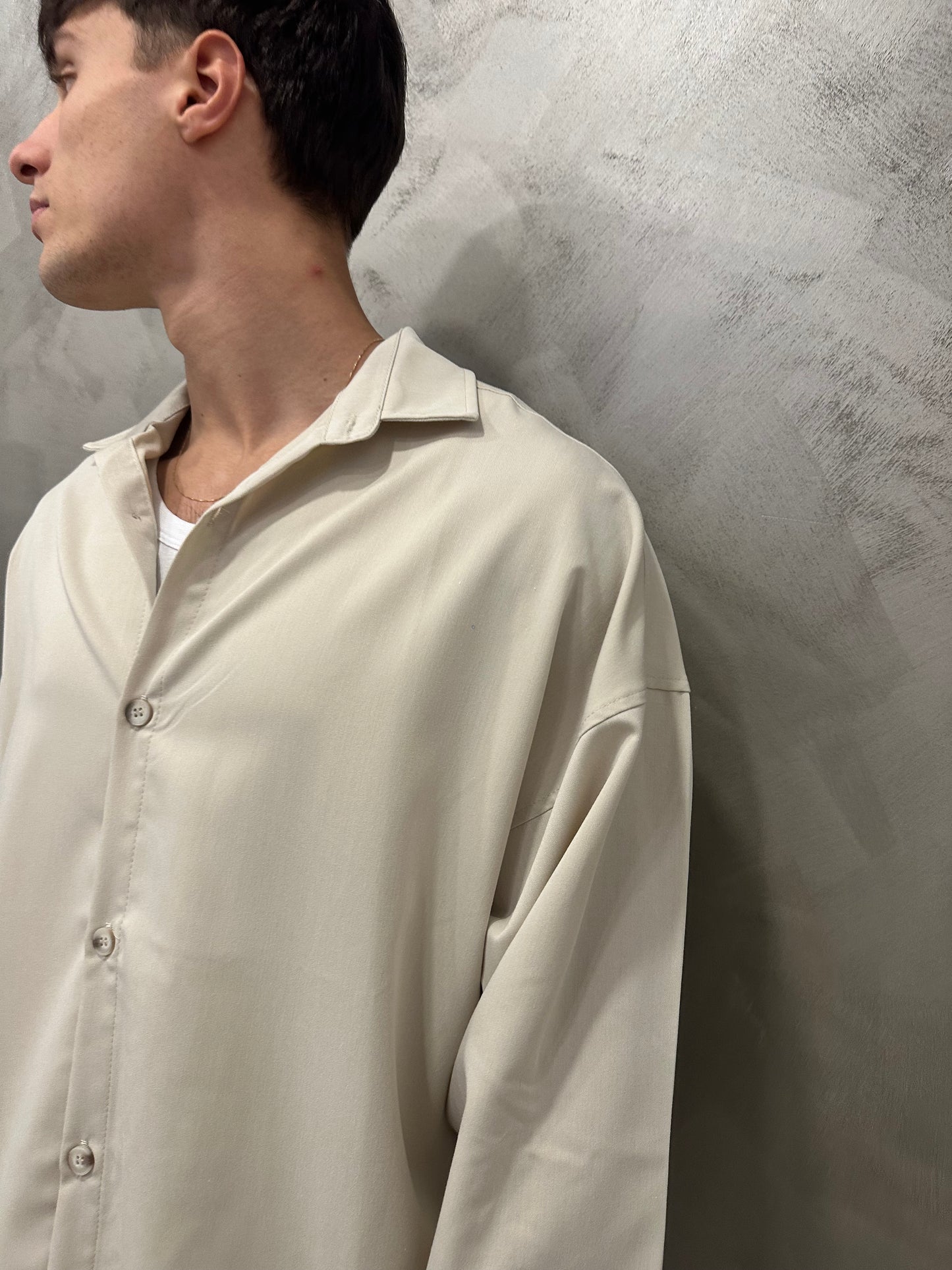 Camicia art panna