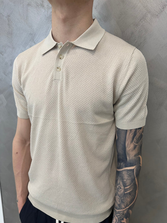 POLO REGULAR FIT BEIGE