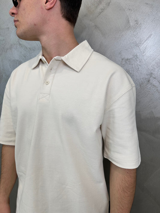 Polo beige over