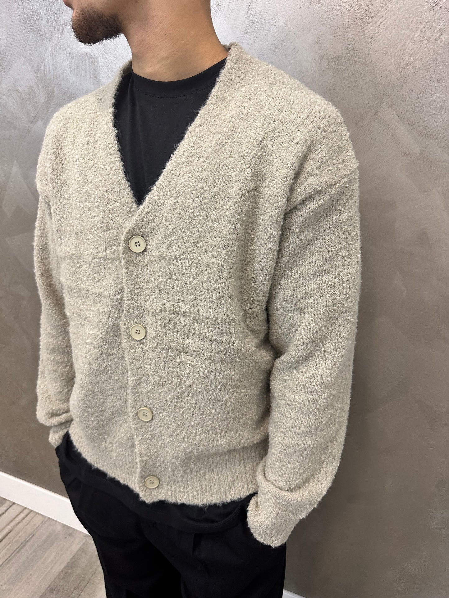 CARDIGAN CLASSY KHAKI