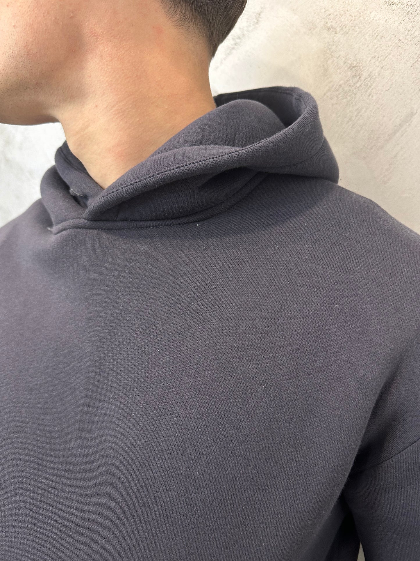 felpa doppio cotone piombo