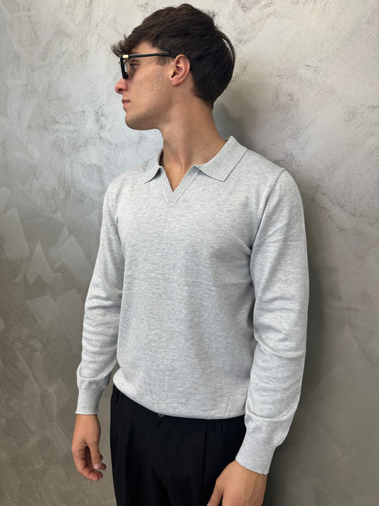 Polo elegant grey