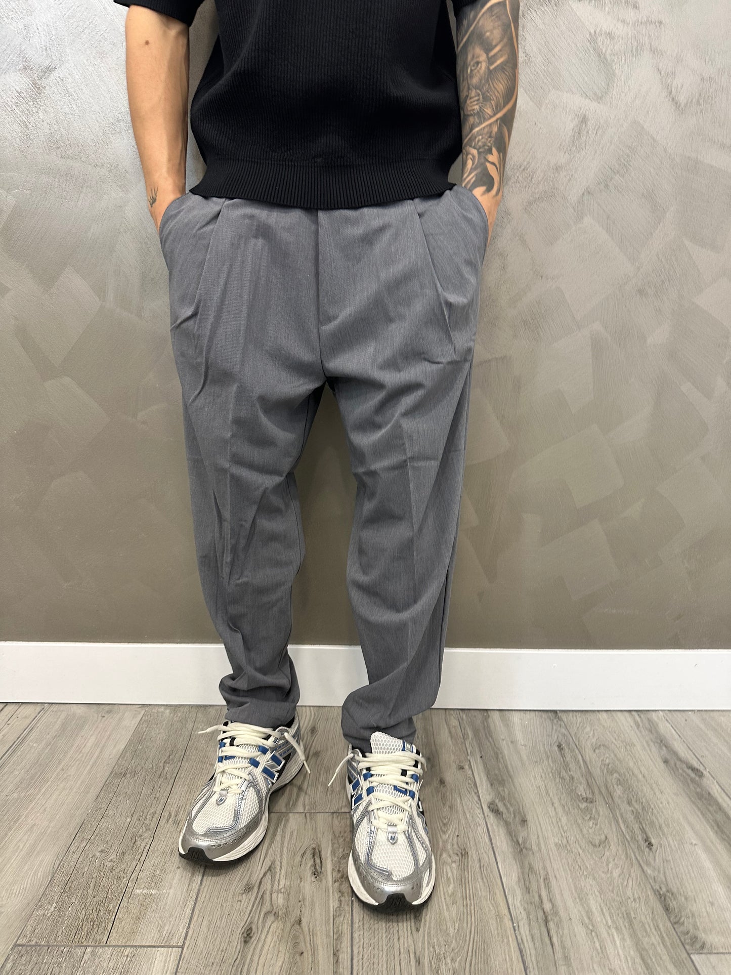 PANTALONE ELEGANT GRIGIO SCURO