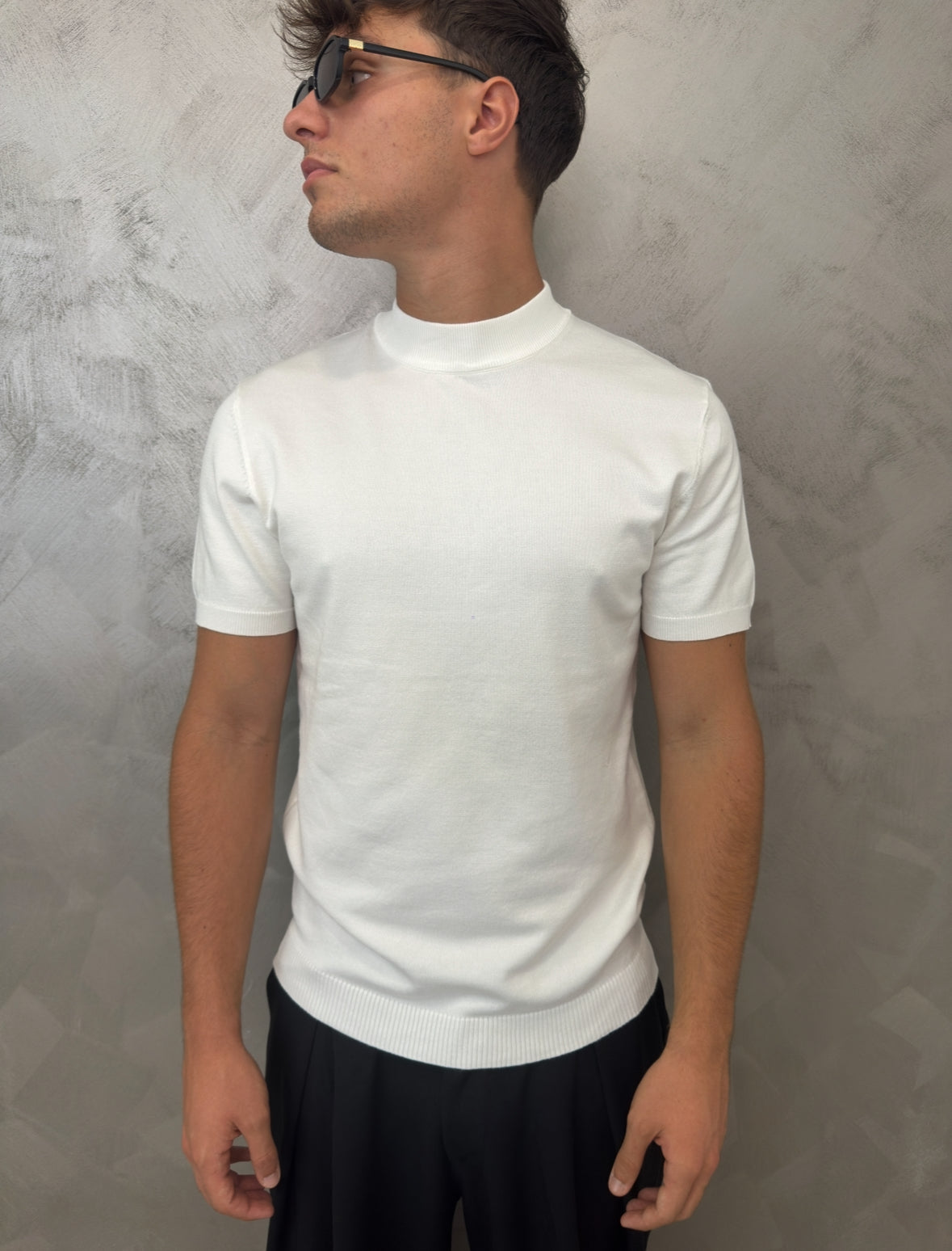 Maglia filo mezzo collo 2.0