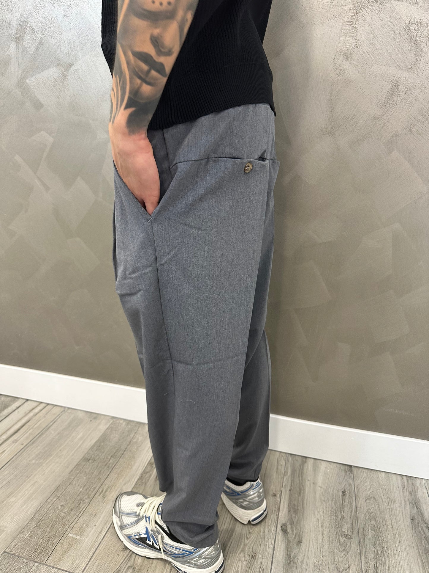 PANTALONE ELEGANT GRIGIO SCURO