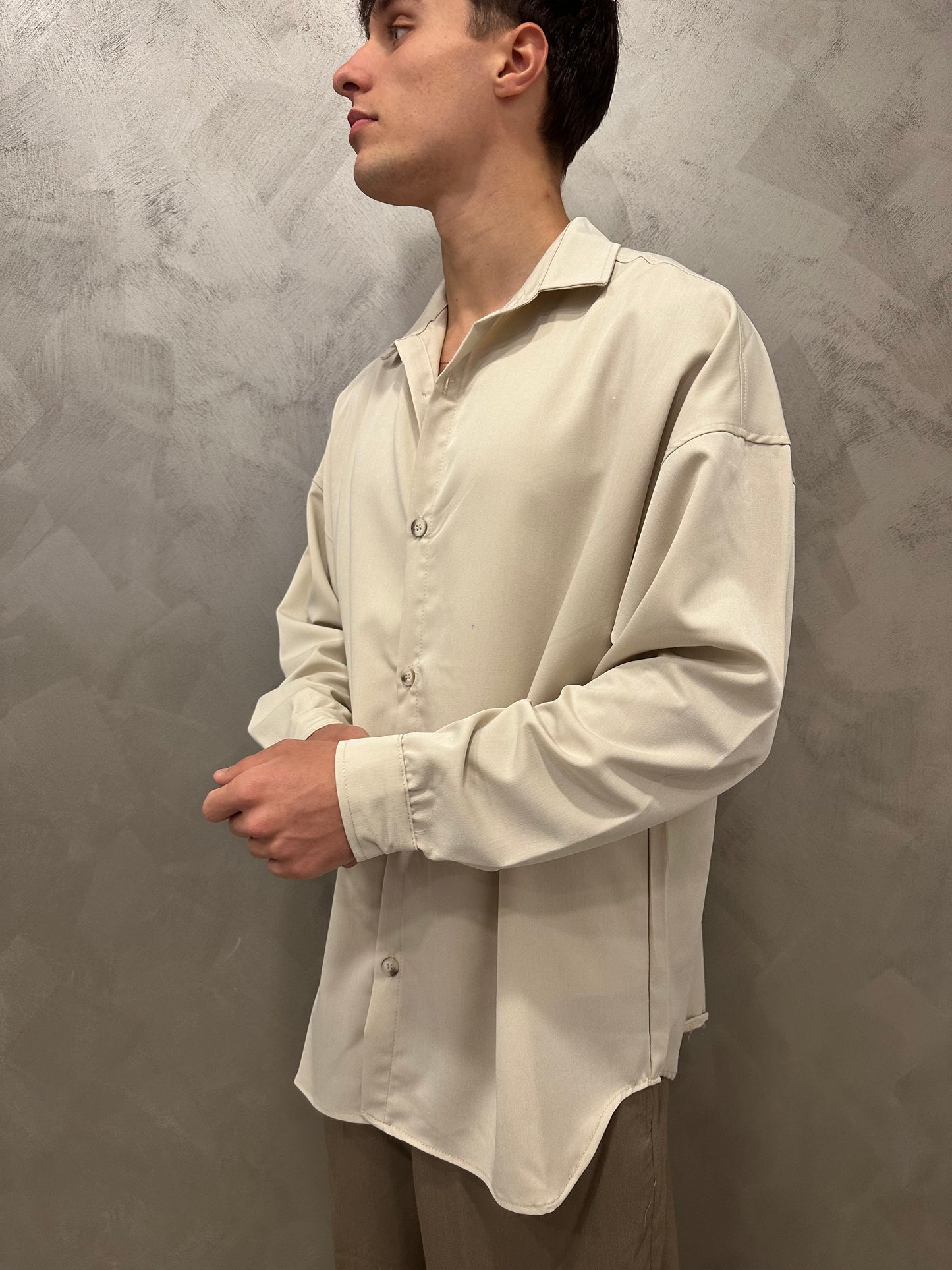 Camicia art panna