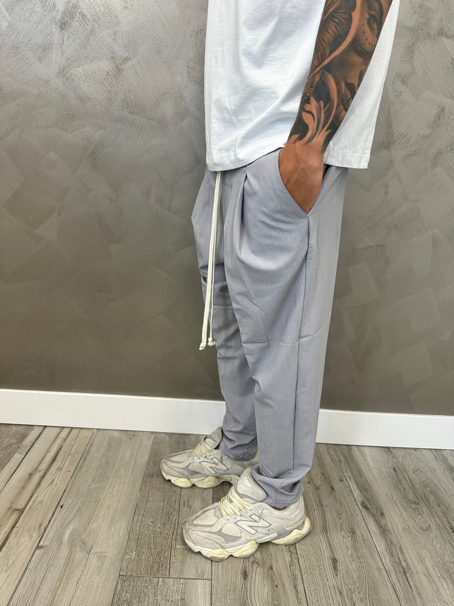 PANTALONE ELEGANTE GRIGIO