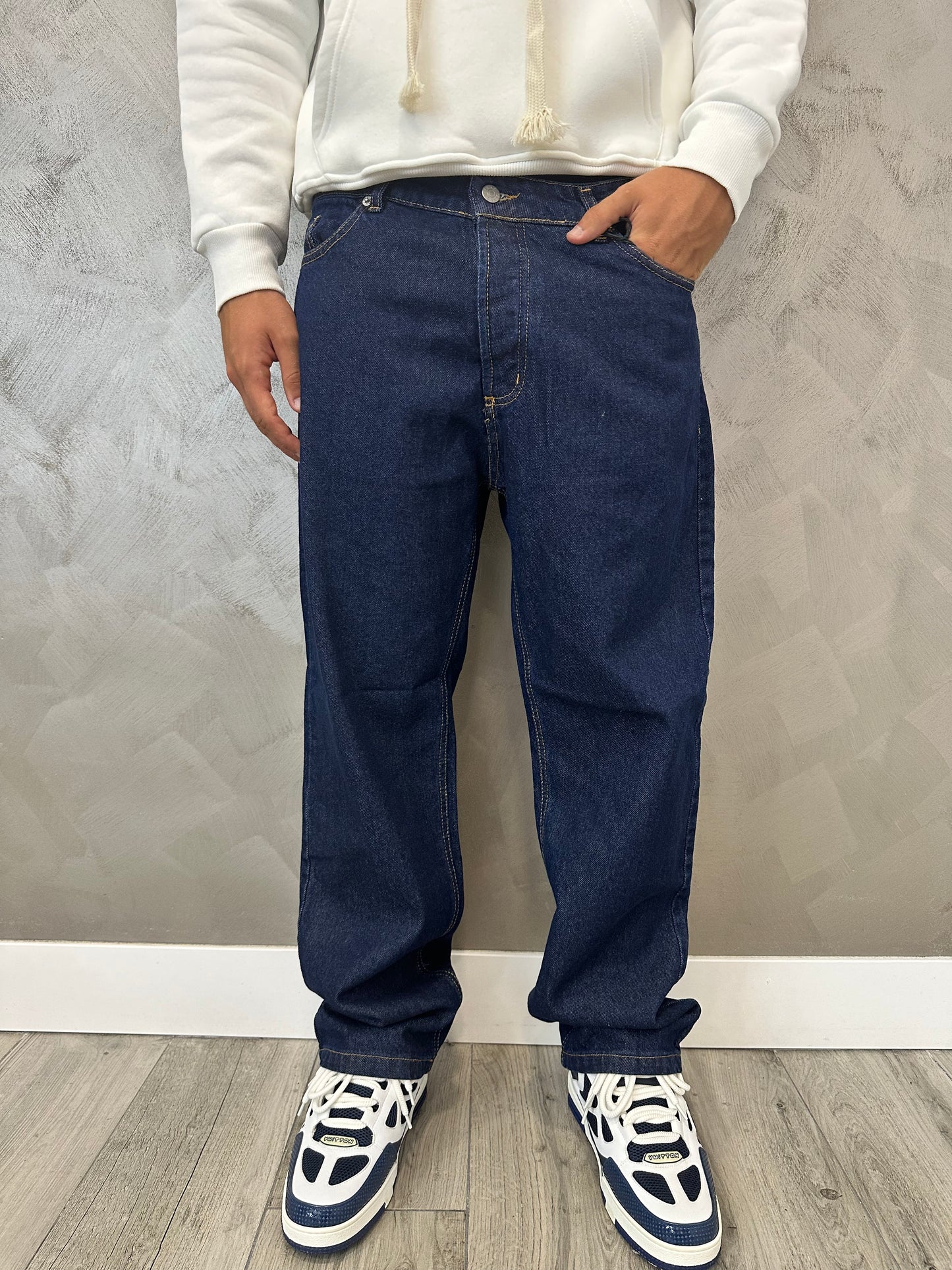 Baggy japan blue denim