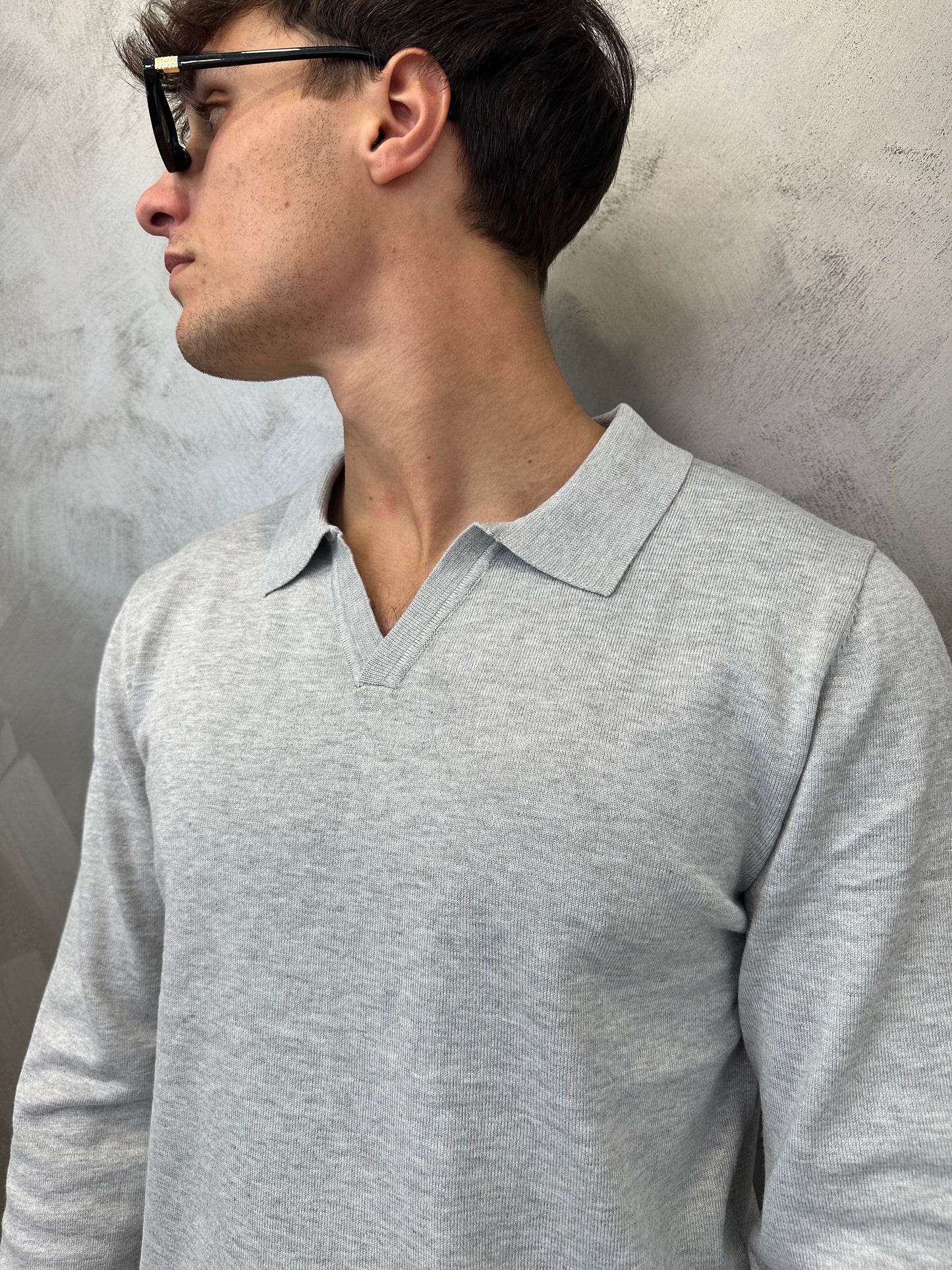 Polo elegant grey