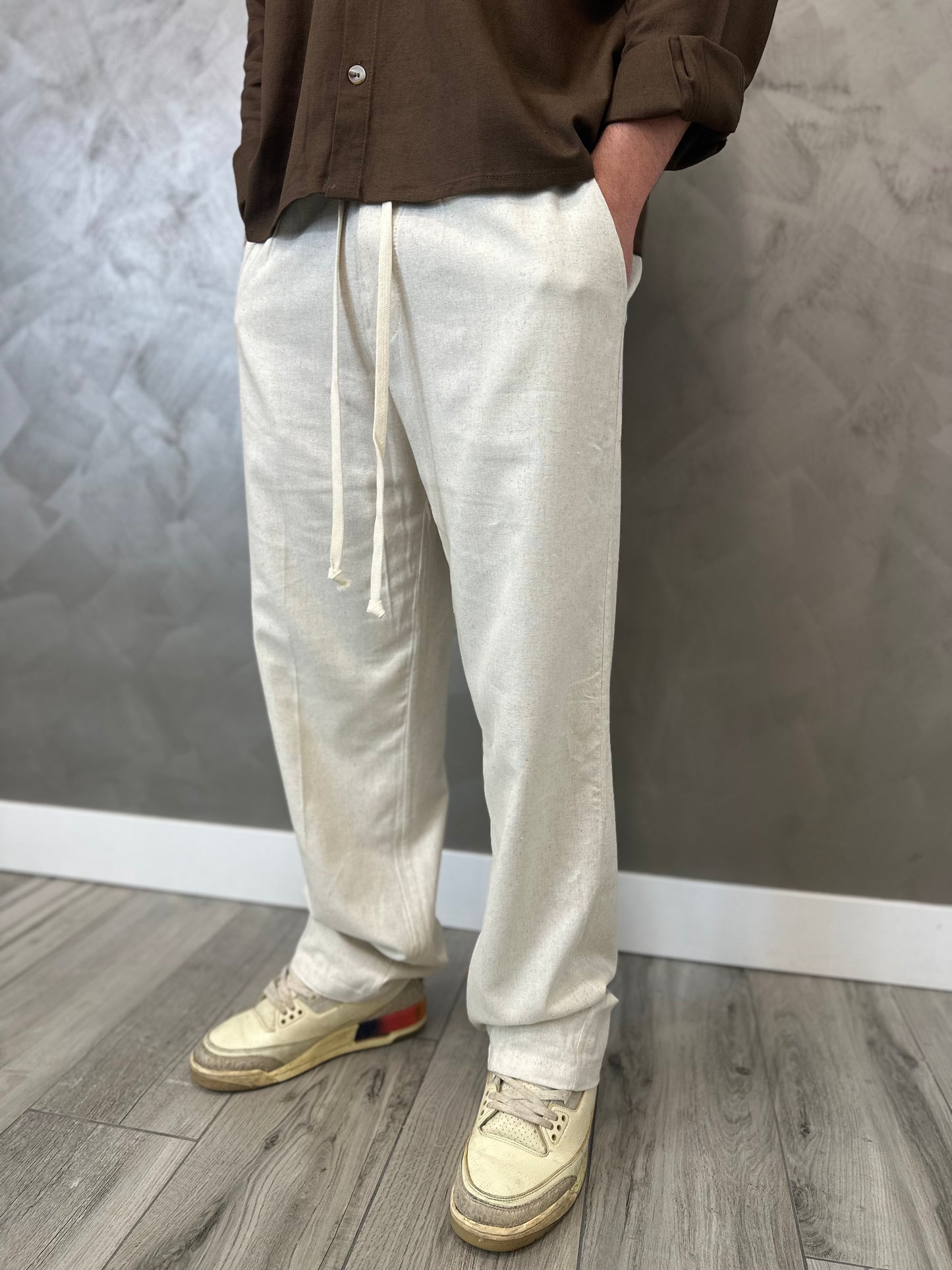 Pantalone Sabbia Linen