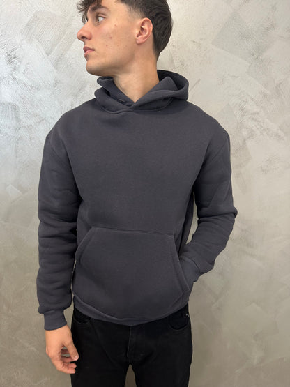 felpa doppio cotone piombo