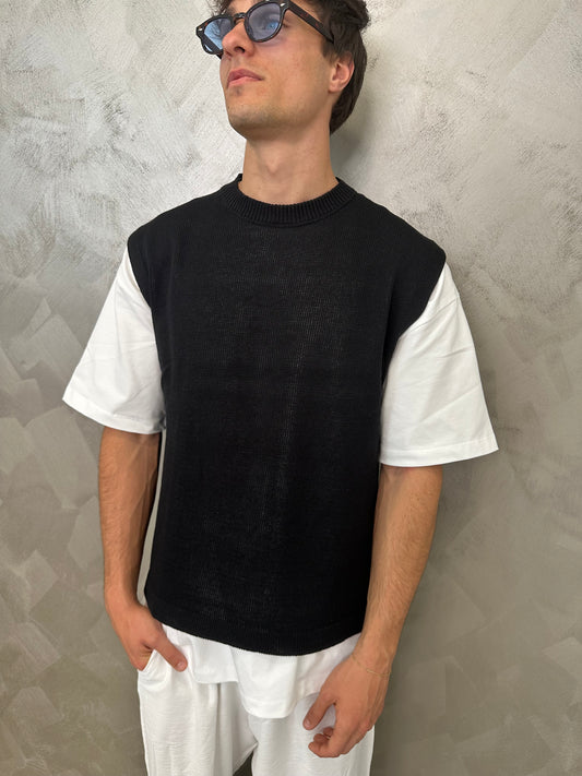 Gilet Essential Nero