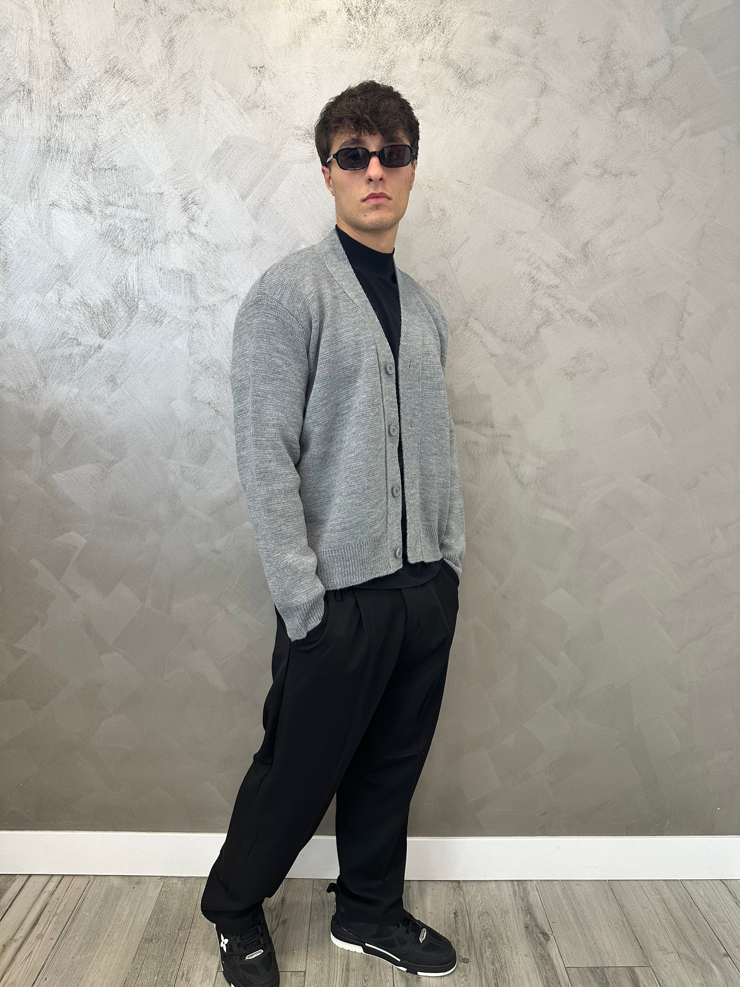 Cardigan tokyo grey