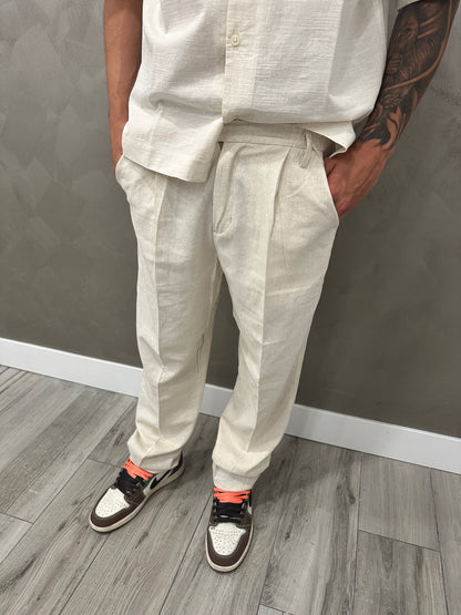 ELEGANT MYKONOS PANTS (linen blend)