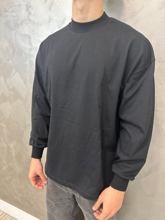 Longsleeve black elastic