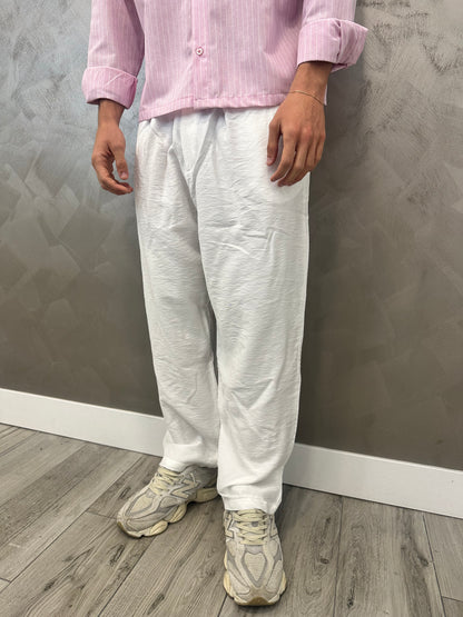 Pantalone Capri white
