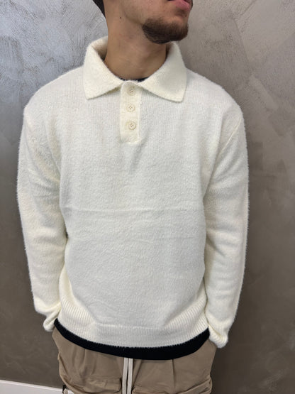 MAGLIONE CLASSY WHITE