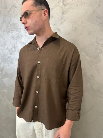 Camicia Desert Lino
