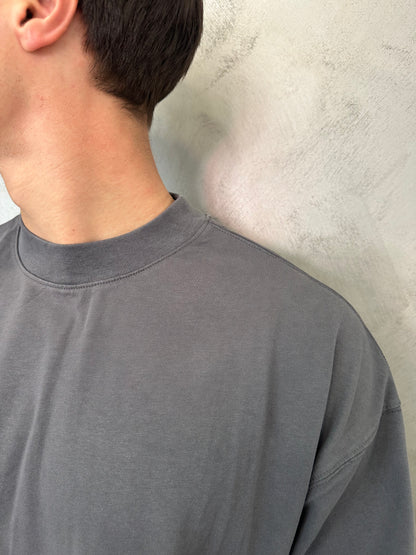 Longsleeve grigio piombo